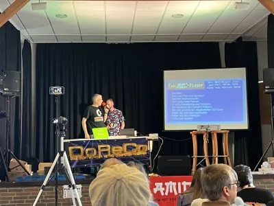 Retroarts and the creator of the FunMp3player