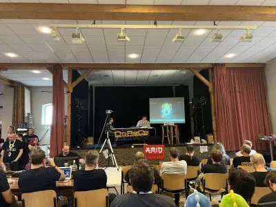 Did you spot the AMID banner?