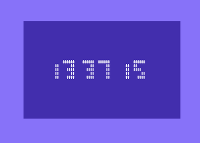Ripple Clock